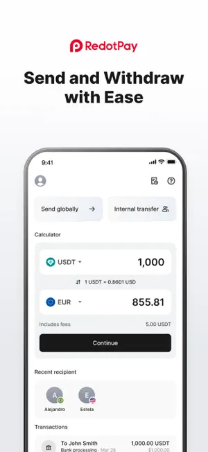 RedotPay: Crypto Card & Pay screenshot 3