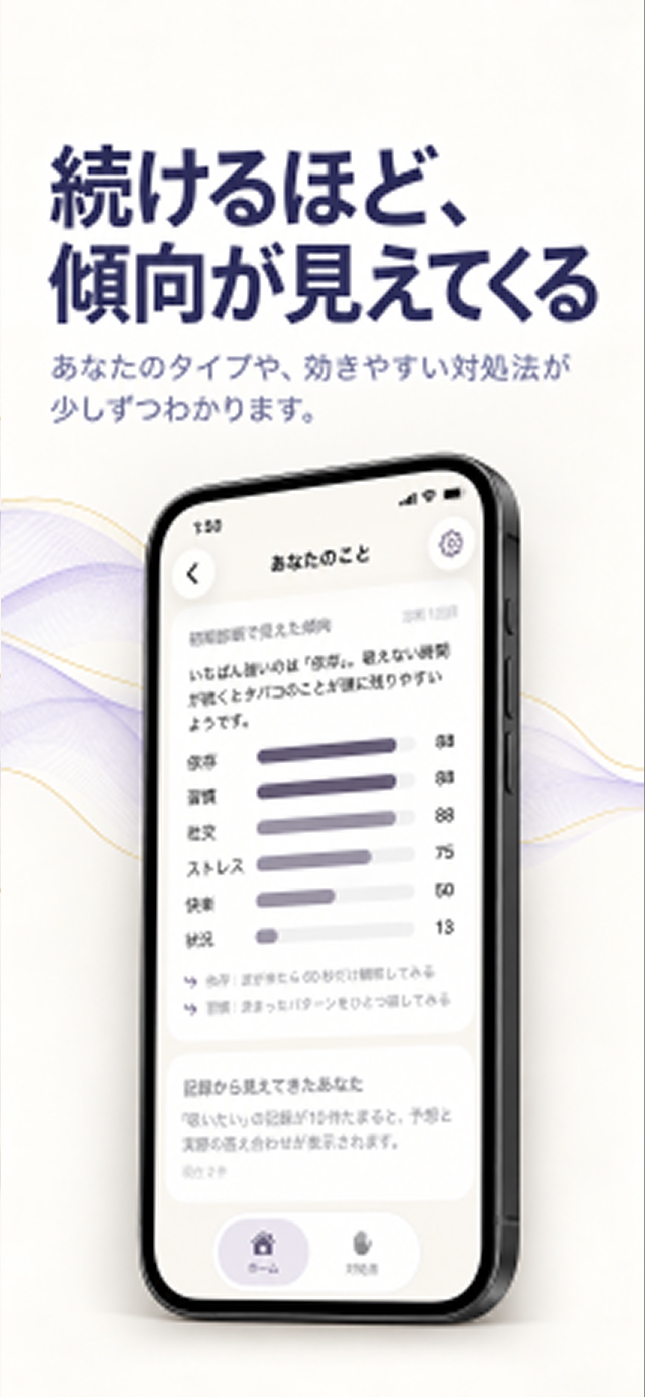 Screenshot 4 of スモゼロ - 禁煙アプリ・タバコをやめる記録と習慣サポート
