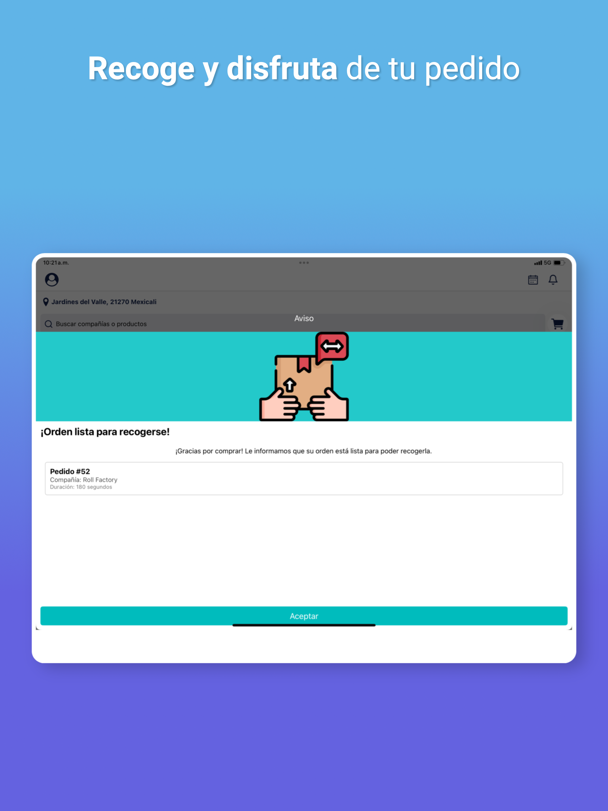 Ruf: Explora, pide y recoge