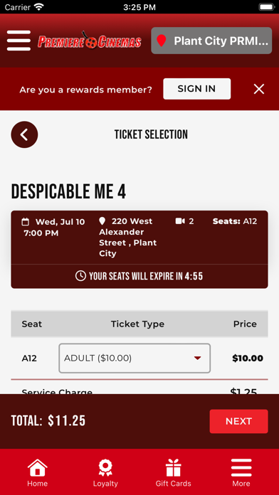 Premiere Cinemas Screenshot