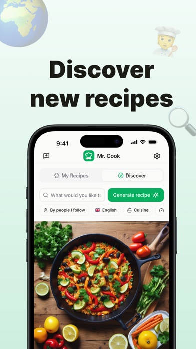 Recipe Keeper - Mr. Cook Screenshot
