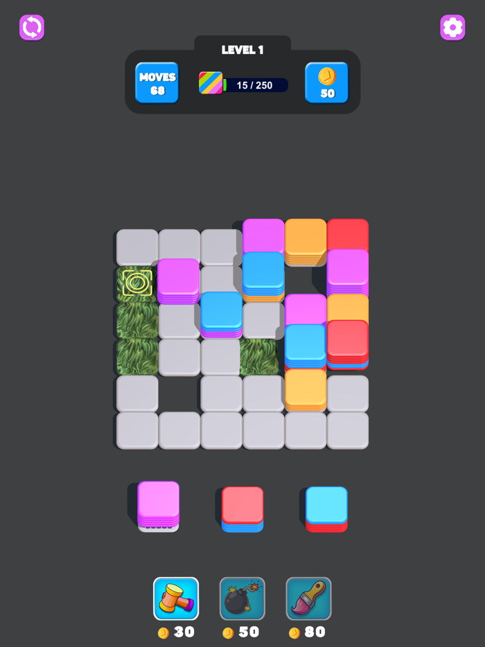 Stack and Sort - Color Puzzle