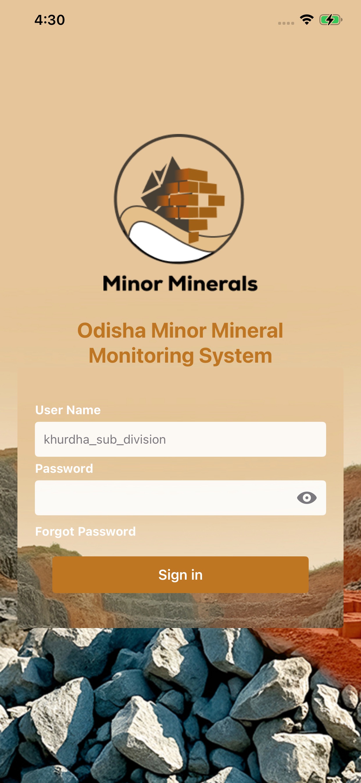 Screenshot 1 of Minor Mineral