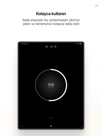 Zikirmatik: Dhikr Counter iPad screenshot