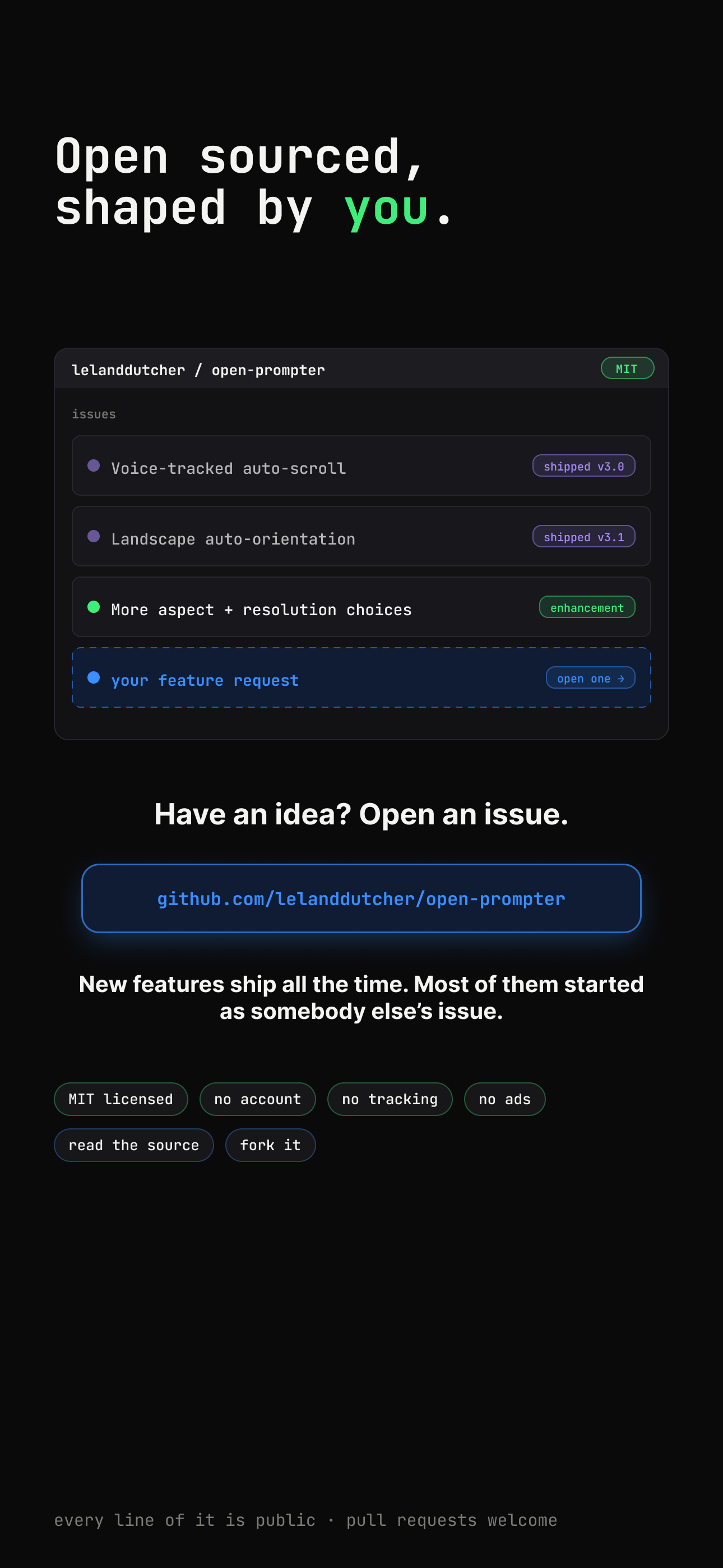 Open Prompter screenshot 7