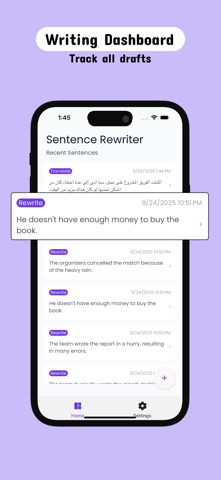 Rewrite: Grammar Checker Screenshot 1 of 4
