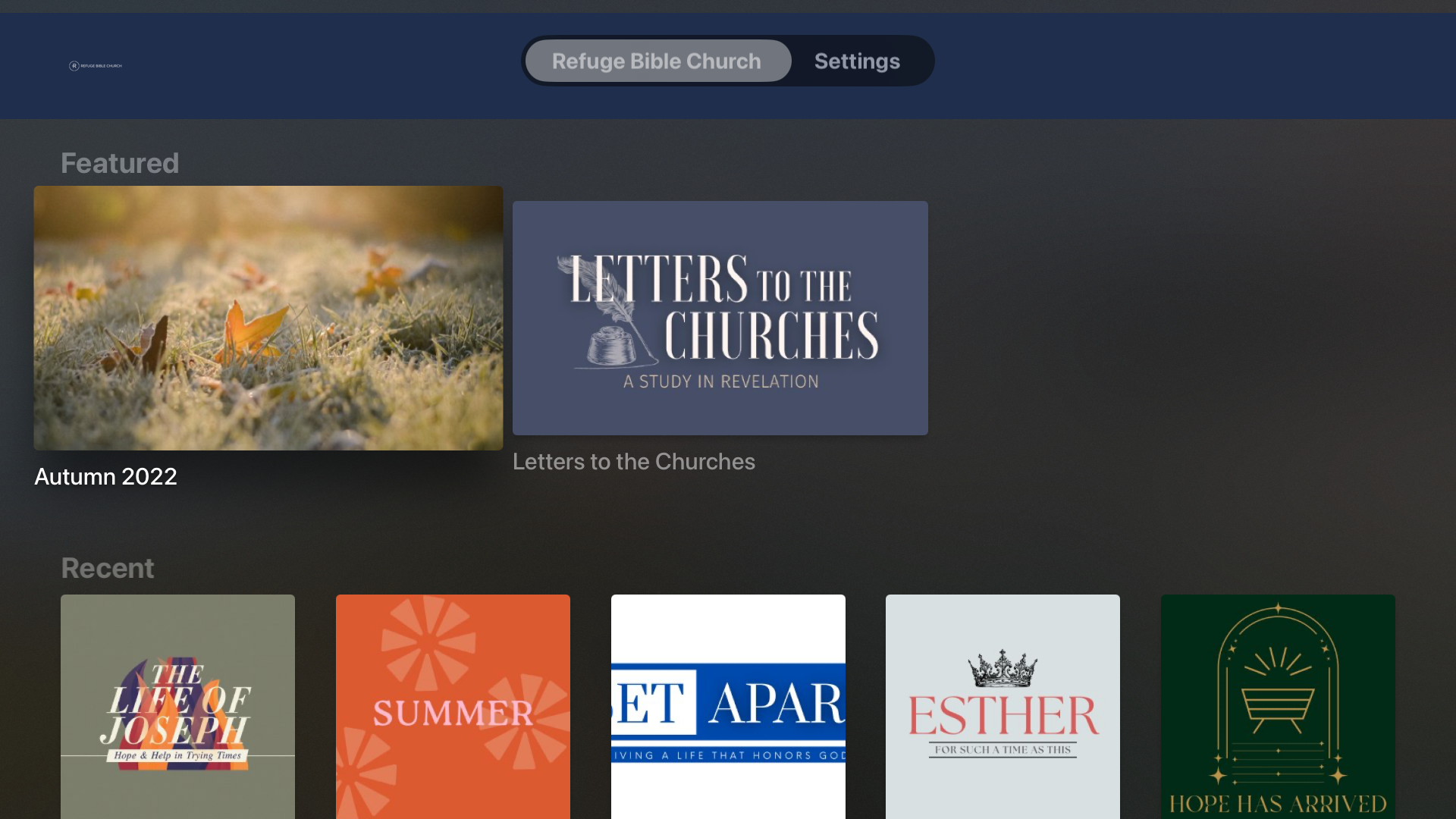 Refuge Bible Church screenshot 7