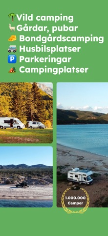 StayFree: Camping Ställplats iPhone screenshot 1