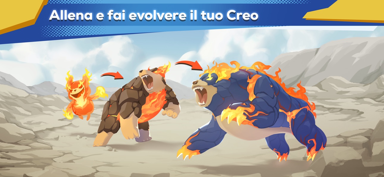 EvoCreo2: Monster Trainer RPG iOS Mod IPA screenshot 4 - iOS game interface