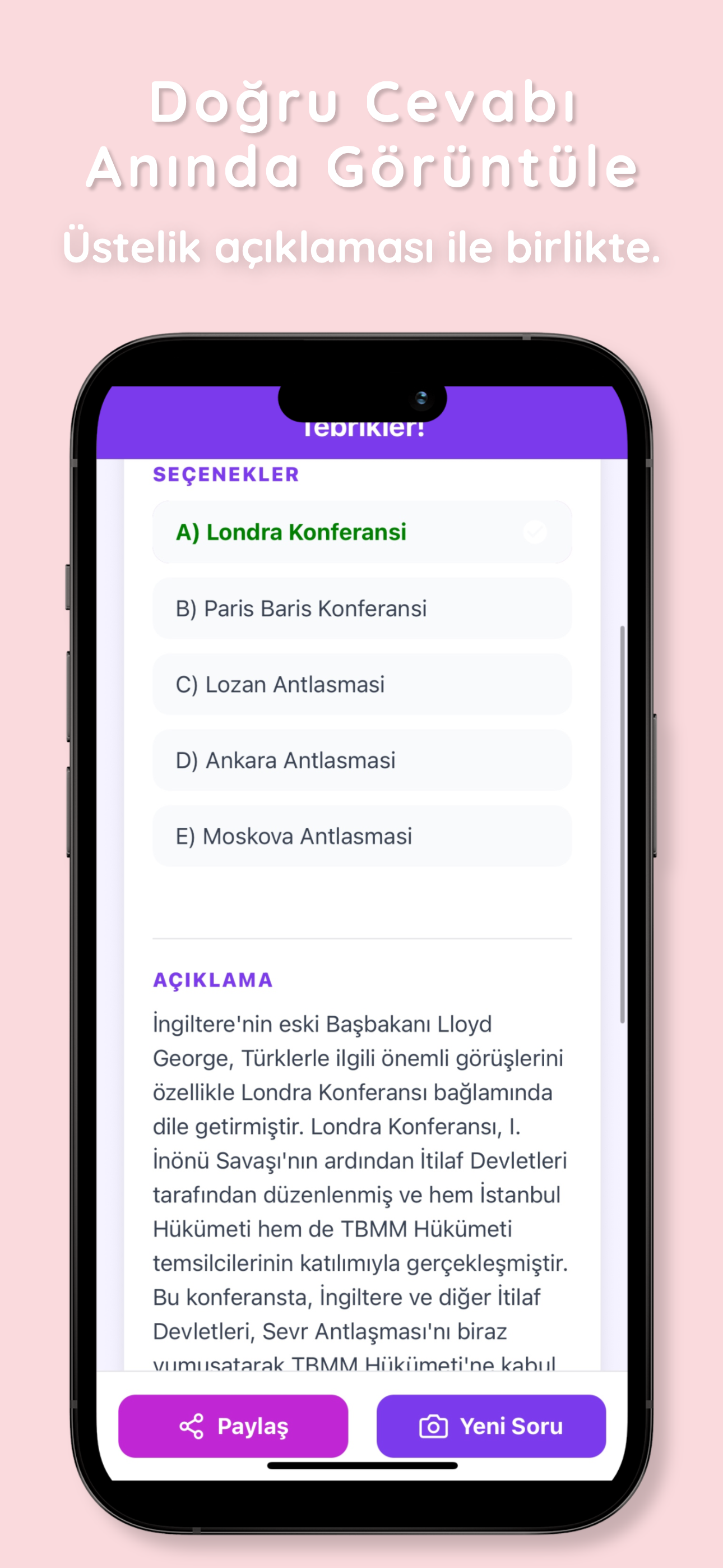 TYT AYT Soru Çözüm | Testmatik