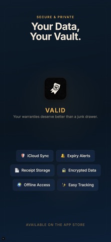Warranty Receipts - Valid Screenshot 5 of 5