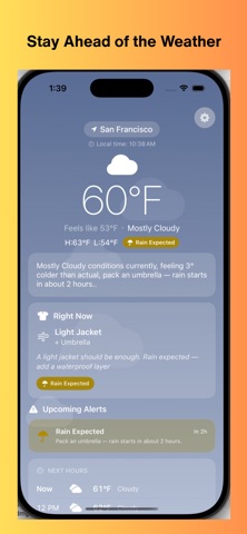 Weather Coach Screenshot 1 of 3