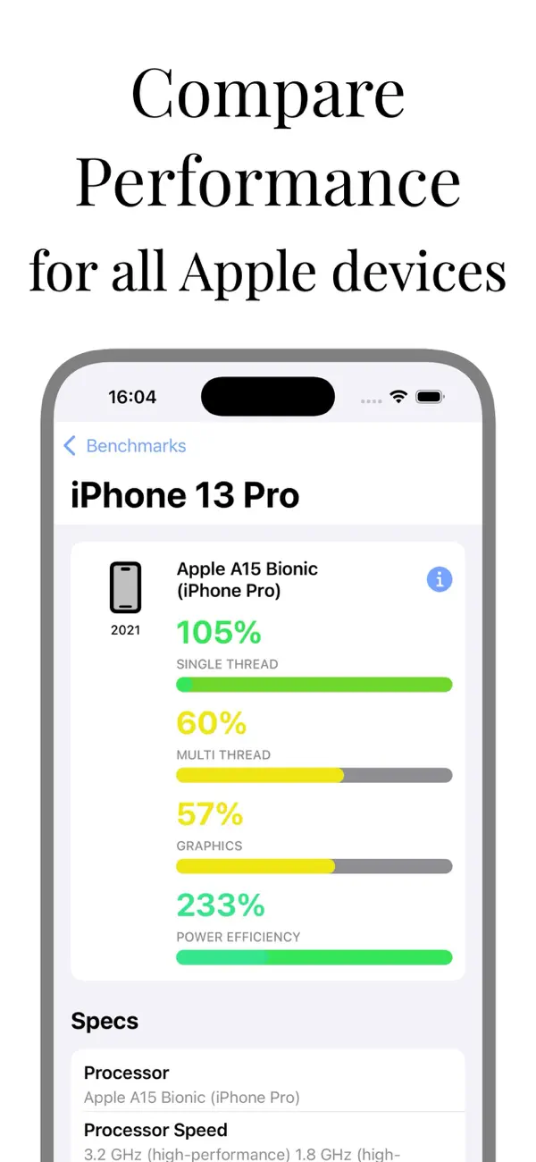 M Bench (iOS) Ved: Bold Flight