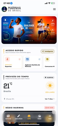 Marinha do Brasil iPhone screenshot 1