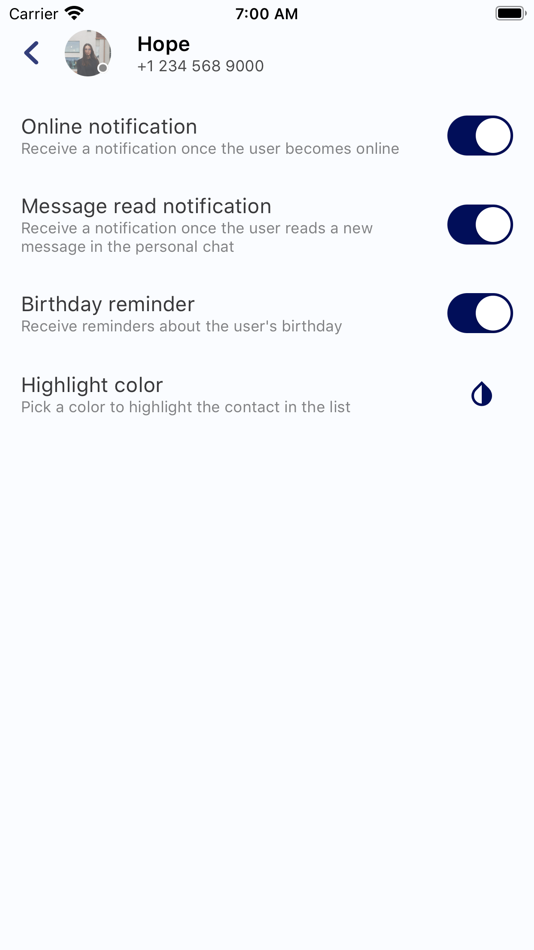 #6. PLATFORM Messenger (iOS) 由: Aleksandr Birukovich