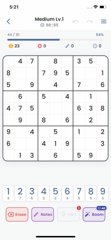 SudokuNumLogic Screenshot 2 of 6