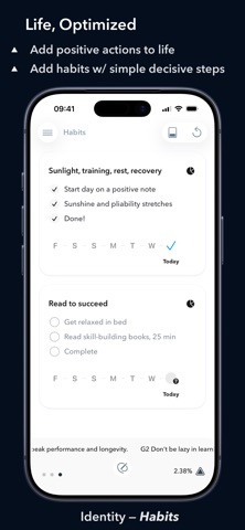 Wings - Goals, Lifestyle Aide iPhone screenshot