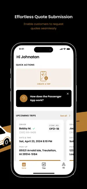 Elevate Luxury Car Service screenshot 1