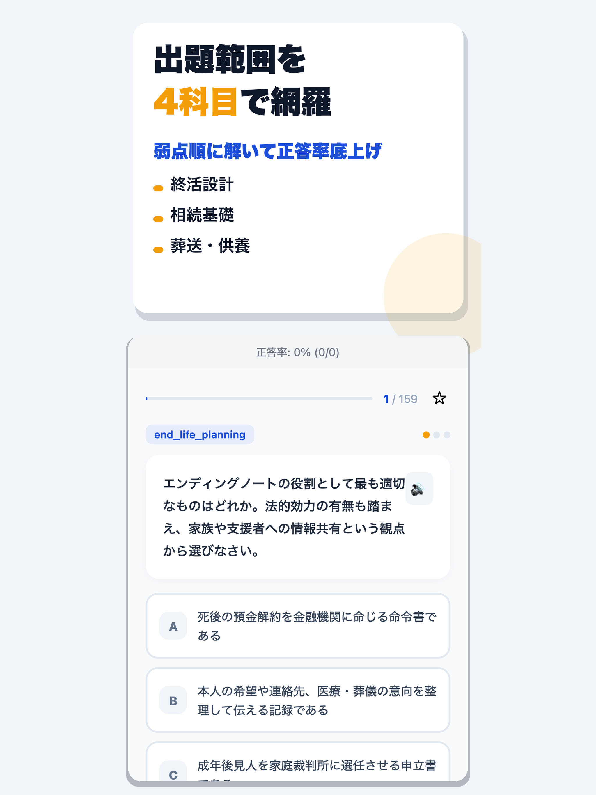 終活ガイド検定 合格ドリル
