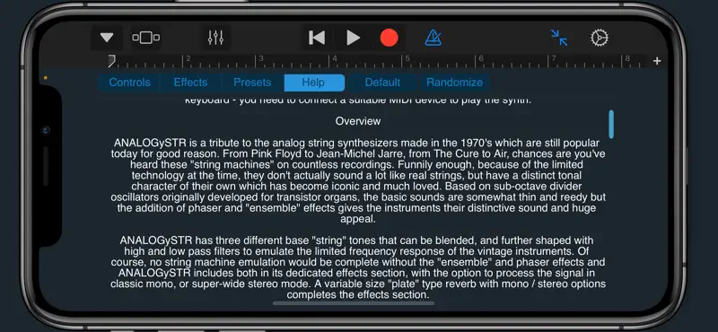 ANALOGySTR screenshot 6 of 6
