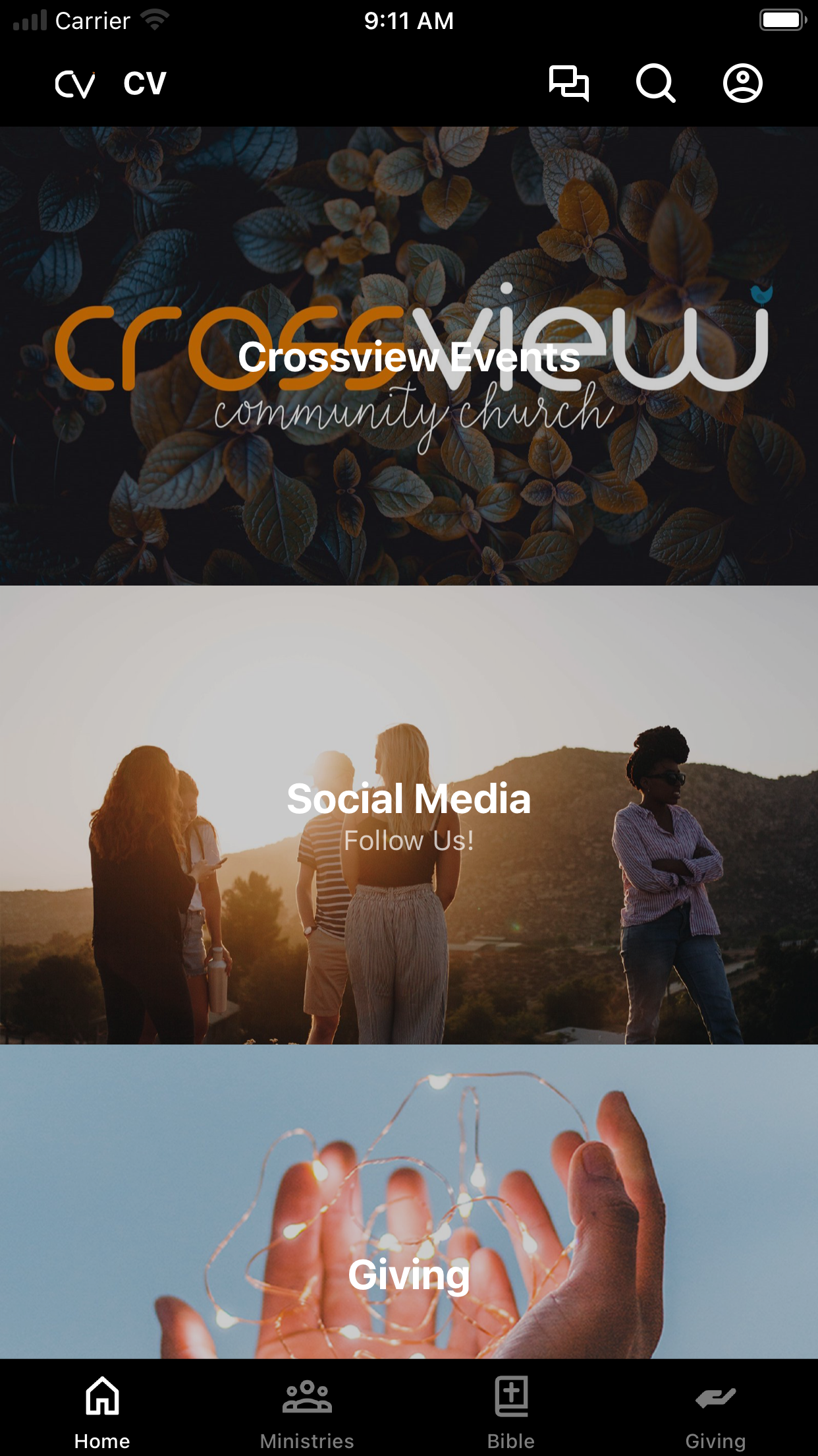 Crossview Community Church App