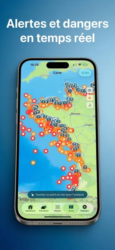 Houlenn : Météo Marine Côtière screenshot 8 of 8