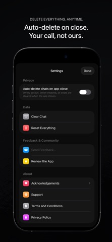 VaultGPT - Private AI Chat Screenshot 6 of 6