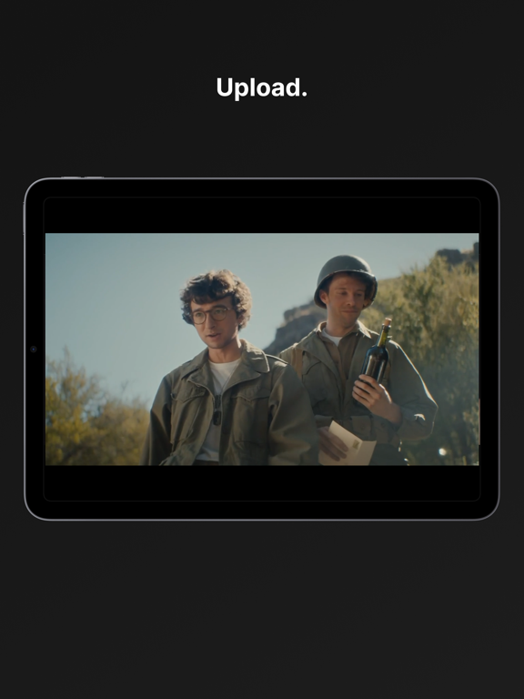 WAVES - Movies, TV & Podcasts iPad screenshot 1 - Entertainment app