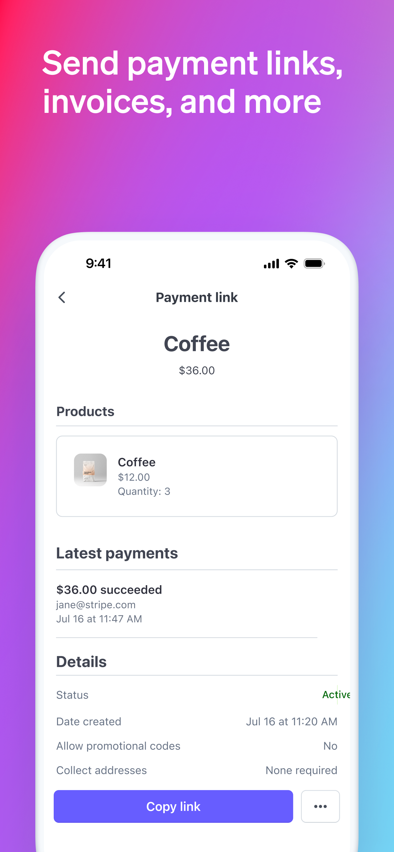 Stripe Dashboard