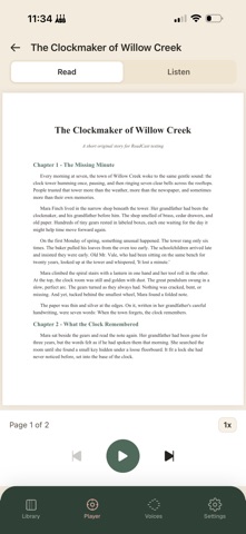 ReadCast : Audio Reader Screenshot 3 of 4
