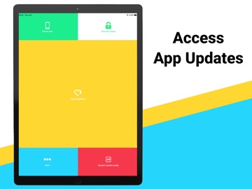 App Update Access iPad screenshot