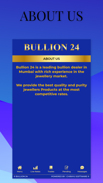 Bullion 24 Screenshot