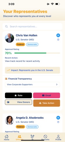 Know Your Vote App screenshot
