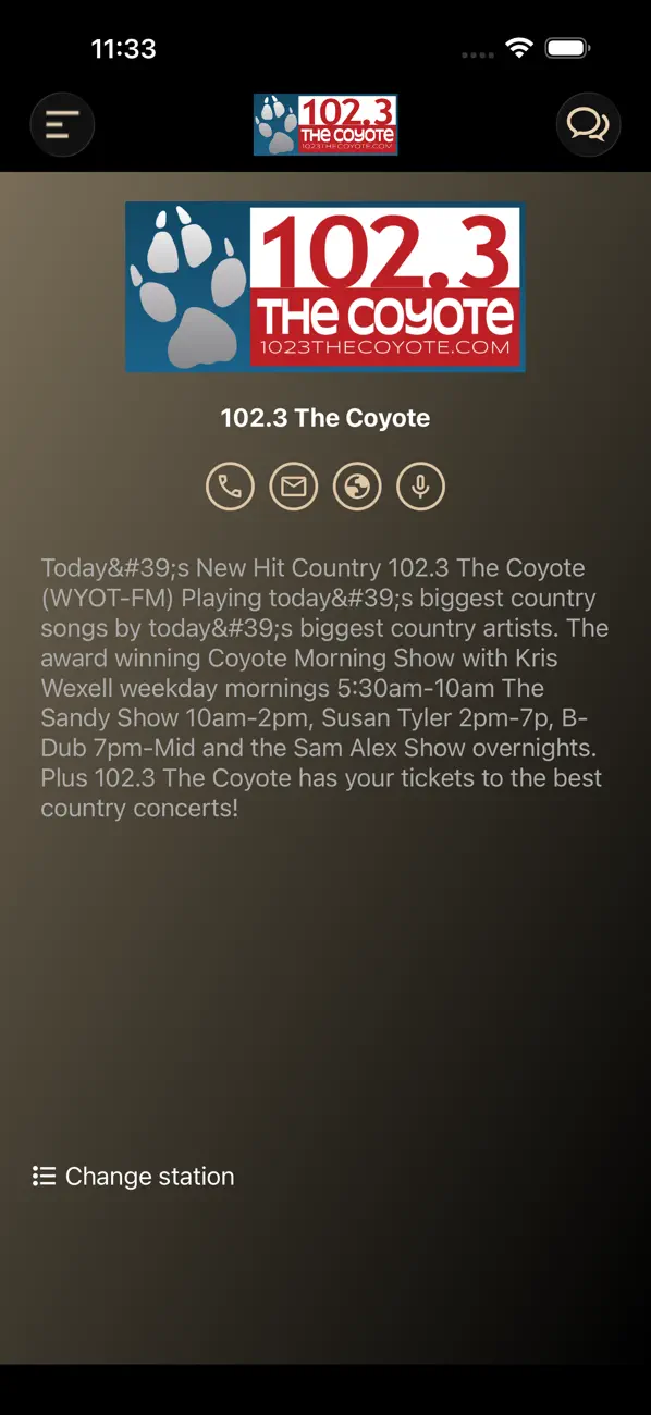 Screenshot #3 pour 102.3 The Coyote