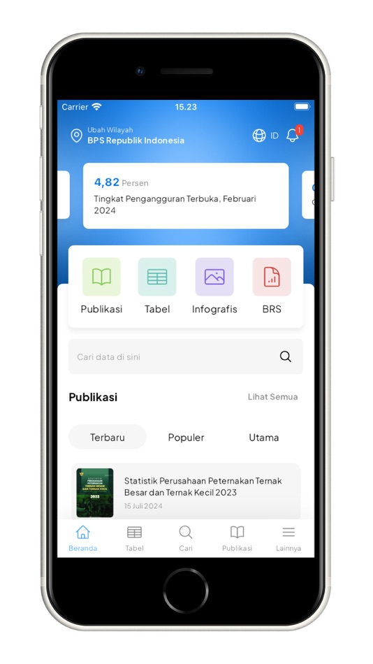 #1. Allstats BPS (iOS) 由: Badan Pusat Statistik