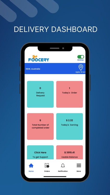 Foocery Delivery Driver