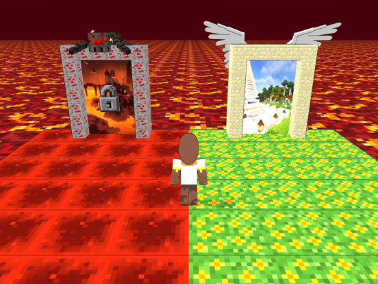 Tenge Jump Up: Heaven or Hell iPad screenshot 4 - Games app