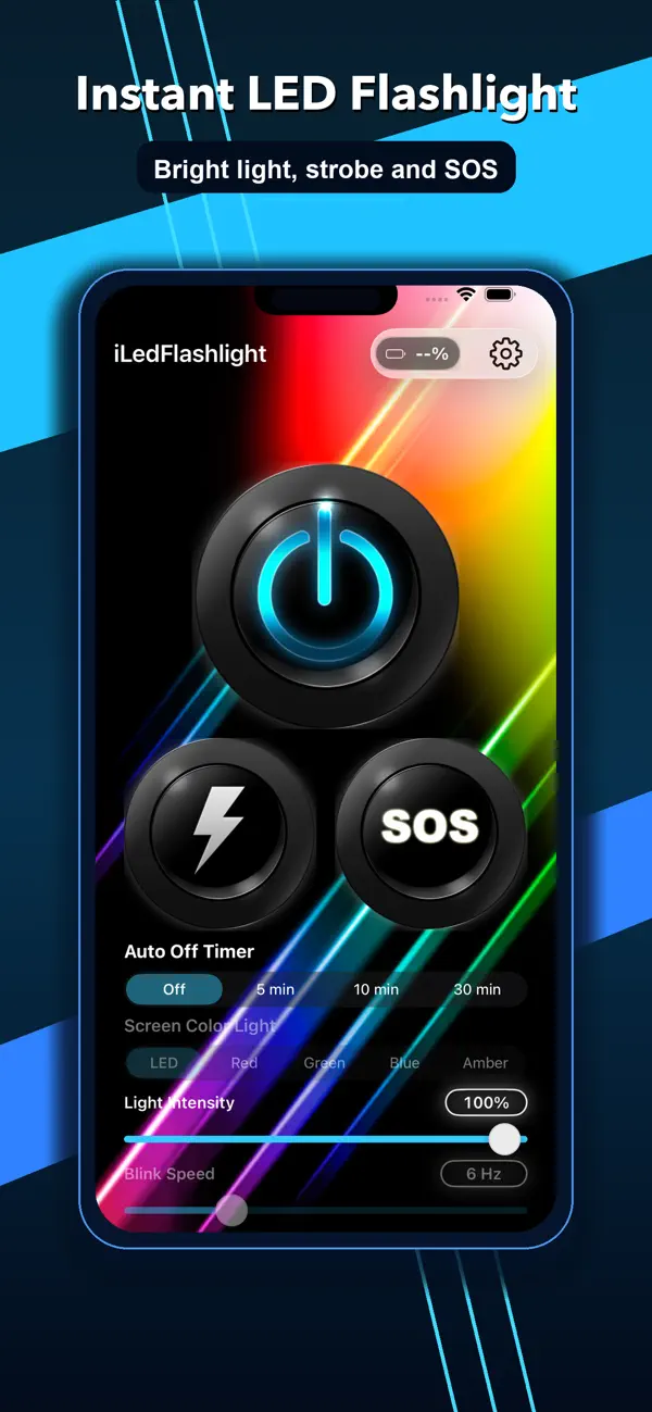 Screenshot #1 pour iLed Flashlight