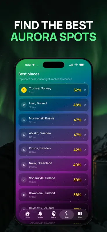 Northern Lights Tracker screenshot 8 of 10