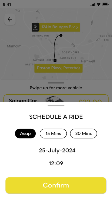 City Cabs Peterborough Screenshot