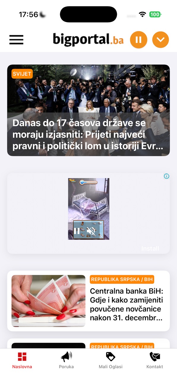 iPhone screenshot