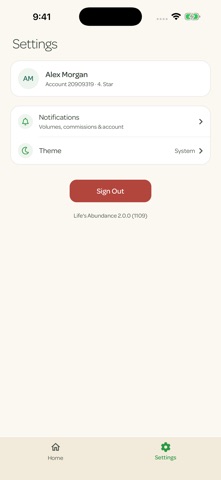 App screenshot