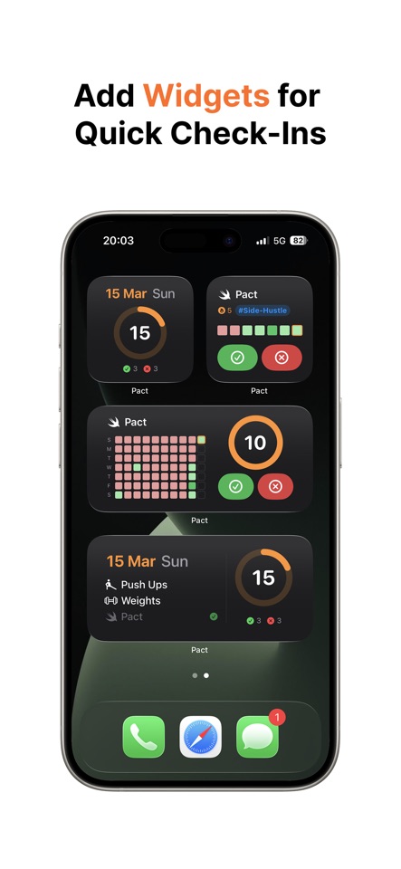 Habit Tracker: Pact screenshot 4
