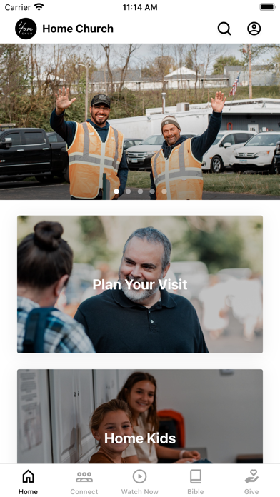 Home Church App Screenshot
