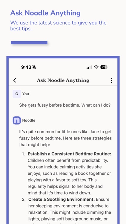 Noodle - AI Parenting Tips