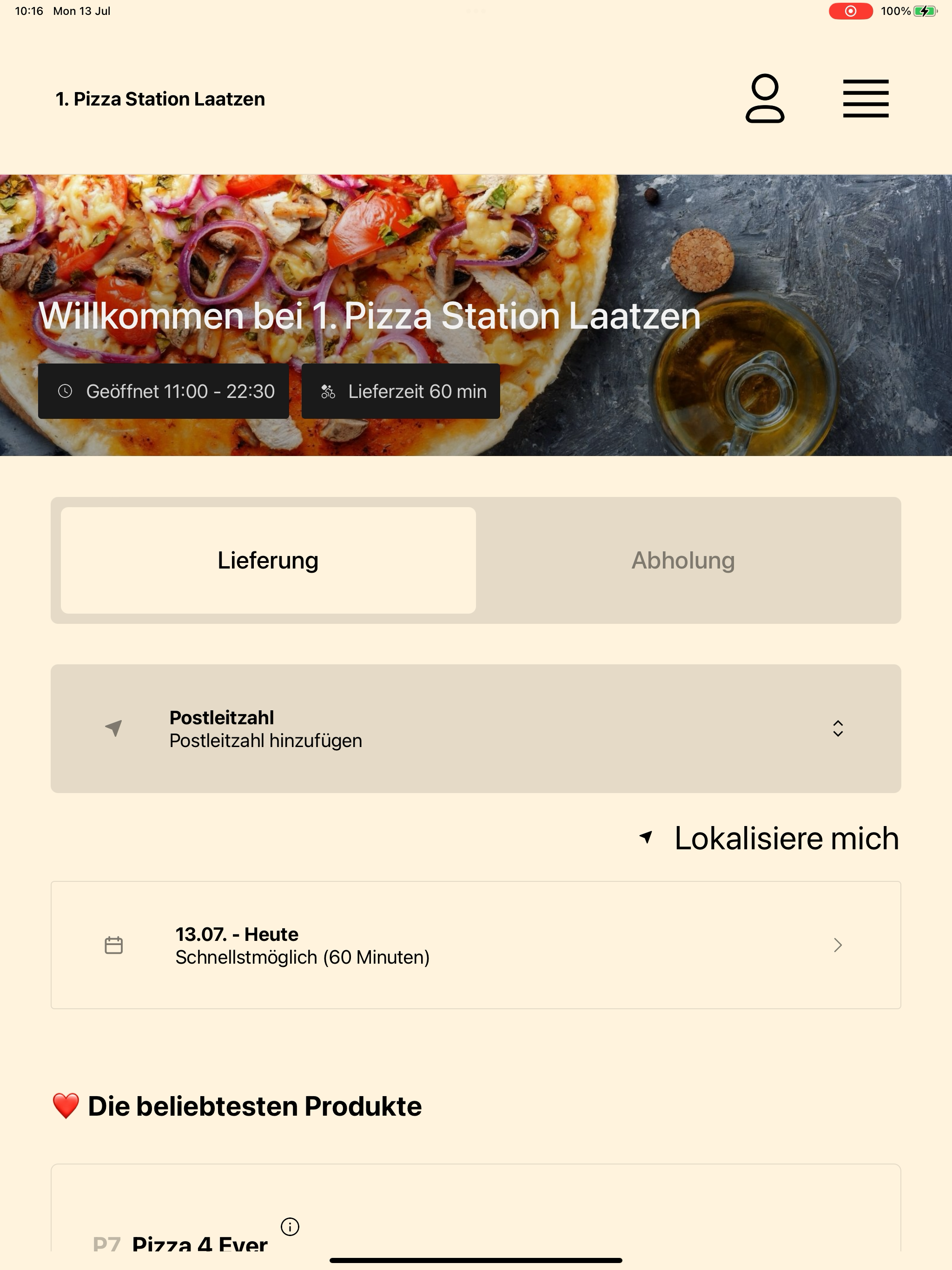 1. Pizza Station Laatzen screenshot 9