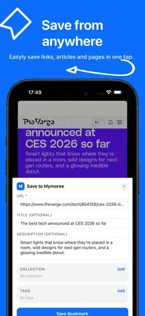 Mymoree screenshot 1