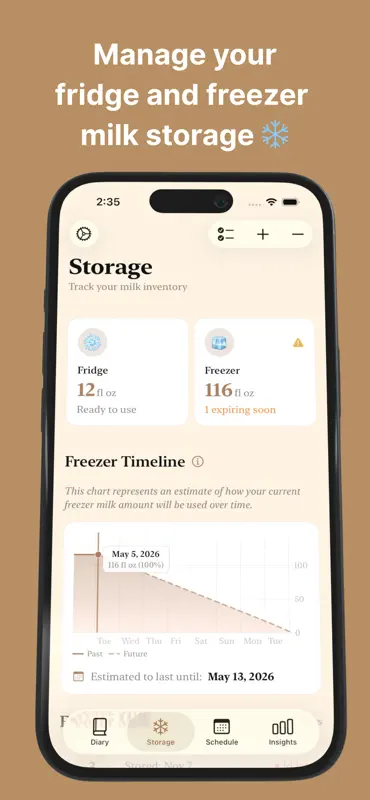 Milk Diary®: Baby Feeding screenshot 4 of 9