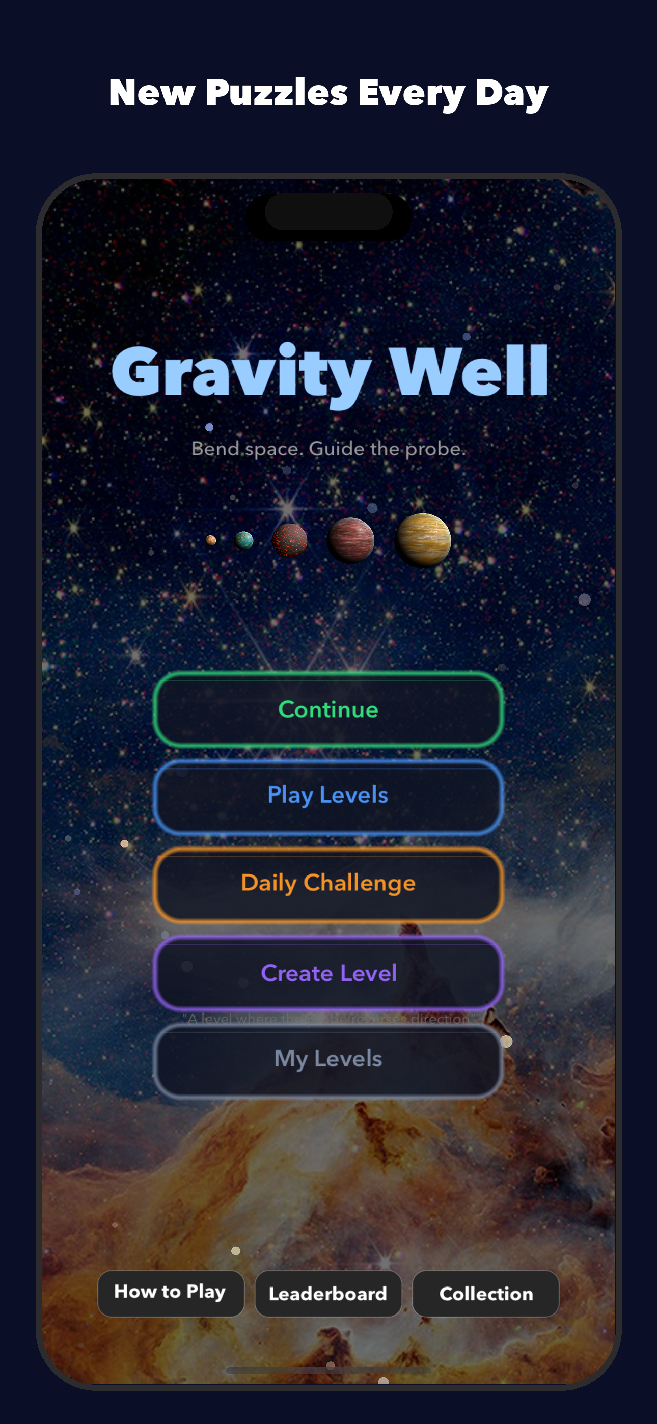 Gravity Well - Physics Puzzle