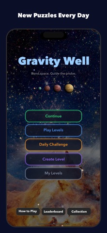 Gravity Well - Physics Puzzle Screenshot 4 of 5